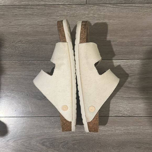 Birkenstock Arizona Rivet Logo Vegan Canvas Womens size 40. - Picture 8 of 10